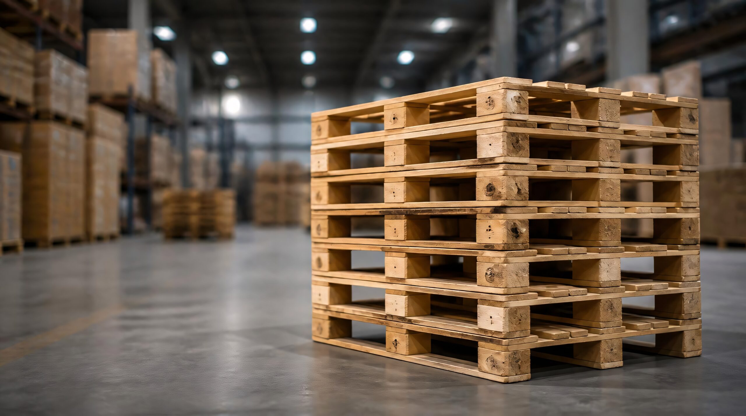 Palette sur mesure de marchandise